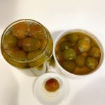 2024年梅③　6/18梅シロップ　梅の甘露煮